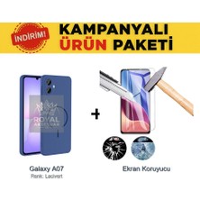 Techno Guru Samsung Galaxy A07 Magsafe Kılıf ve Ekran Koruyucu Içerikli Ekonomik Paket