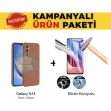 Samsung Galaxy A14 Magsafe Kılıf ve Ekran Koruyucu Içerikli Ekonomik Paket