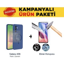 Techno Guru Samsung Galaxy A56 Magsafe Kılıf ve Ekran Koruyucu Içerikli Ekonomik Paket