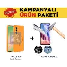 Techno Guru Samsung Galaxy A56 Magsafe Kılıf ve Ekran Koruyucu Içerikli Ekonomik Paket