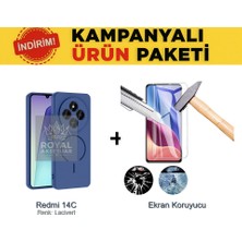 Techno Guru Redmi 14C Magsafe Kılıf ve Ekran Koruyucu Içerikli Ekonomik Paket