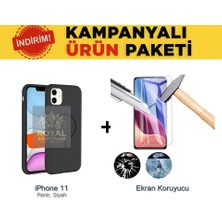 Mobify iPhone 11 Pastel Renkli Magsafe Kılıf ve Ekran Koruyuculu Ekonomik Paket