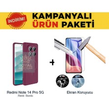 Techno Guru Redmi Note 14 Pro 5g Magsafe Kılıf ve Ekran Koruyucu Içerikli Ekonomik Paket