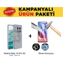 Redmi Note 14 Pro 5g Magsafe Kılıf ve Ekran Koruyucu Içerikli Ekonomik Paket