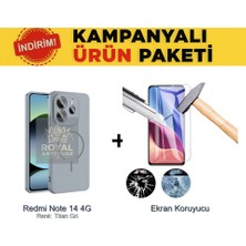 Techno Guru Redmi Note 14 4g Magsafe Kılıf ve Ekran Koruyucu Içerikli Ekonomik Paket