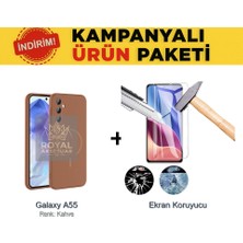 Samsung Galaxy A55 Magsafe Kılıf ve Ekran Koruyucu Içerikli Ekonomik Paket