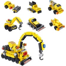 tp P605002 6 In 1 Sarı Yumurta Model 45 Parça Block Oyuncak