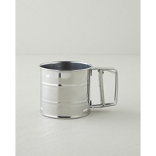 English Home Steel Master Paslanmaz Çelik Un Eleği Mutfak Gereci 10.5 cm Gri