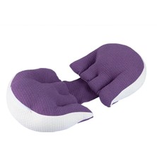 Baby Mom Çok Fonksiyonlu Hamile Destek Yastığı - Mor