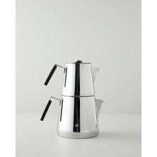 English Home Nova Çelik Çaydanlık 1l- 2l Siyah