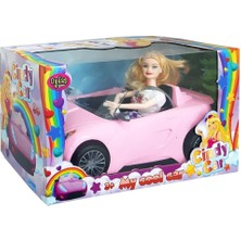 Hatıra Kutusu 02612 - Cındy Car Bebekli Araba (Lisinya)