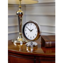 LTG Nova Noble Time 25 x 20 cm Metal Krom Masa Saati