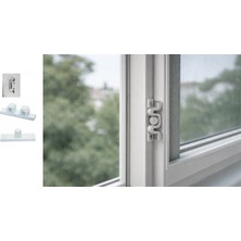 LTG Nova Plastik Beyaz Sineklik Çıtçıtı – Dayanıklı Pratik Sineklik Sabitleme Aparatı