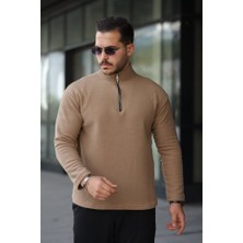 Hynova Erkek Zip Yaka Polar Sweat