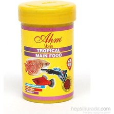 AHM Tropical Main Food 100 ml Balık Yemi Orta ve Derin Bölgedeki Tropikal Balıklar İçin Besin Çeşitliliği