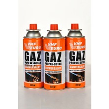 Remtas Vmf Eurogaz Kamp Ocak Gazı Valfli Kartuş 227GR - 3 Adet