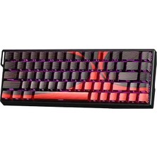 WIN68 He Max Manyetik Klavye Rapid Trigger Wing Chun Switch 8000Hz Rgb Tkl Hot Swap Oyuncu Klavyesi Kırmızı