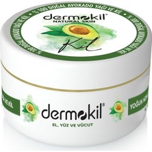 Dermokil Avokado El ve Yüz Kremi 300 ml Yoğun Nemlendirme Özelliği ile Cildinizi Korur