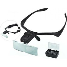 Nikula Gözlük Tipi Kafa Büyüteci LED Işıklı