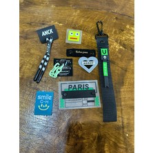 Gönülden Tasarım 8 Adet Deri Arma Seti Dikiş Giyim Çanta Aksesuarı