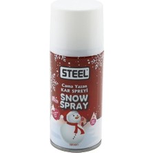 Go İthalat 12 Adet Snow Party Spray Kar Spreyi 150ML Her Yüzeye Kar Efektli Yazı Yazma (5491)