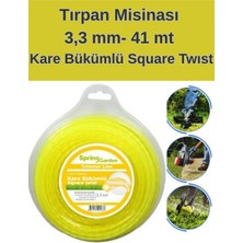 Kl Home Square Twist Tırpan Misinası-3,3 mm -Kare Bükümlü 41 Metre