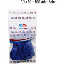 Go İthalat Koyu Mavi 100PCS Balon G-90A (5491)
