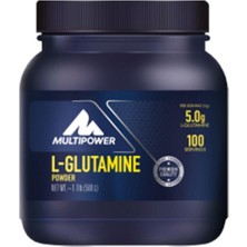Multipower 500 gr L-Glutamine Powder Sade Aroma İçeren Sporcu Besini Türkiye Menşeli