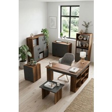 Robin Home Boston Ofis Çalışma Masası Ofis Büro Takımı Masa Sehpa Keson Kitaplık Dolap