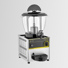 Remta Yeni Model Yuvarlak Tekli Elegance ST15 Şerbet - Ayran - Meyve Suyu Soğutucu 16 Lt Kırmızı