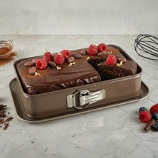 Guardini Kelepçeli Dikdörtgen Kek Kalıbı 30X20 cm