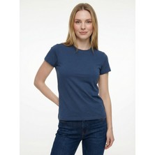 Loft Slim Fit Kadın Tshirt K.kol