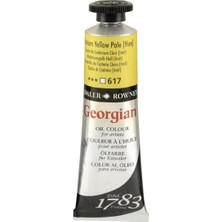Daler Rowney 38Ml 617 Cadmium Yellow Pale Hu Yağlı Boya Sanatçılar İçin Pürüzsüz Doku ve Kalıcılık