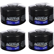 Bonhair 140 ml 4'lü Matt Wax Saç Bakımı Balmumu ile Şekillendirme ve Hacim İçin Etkili