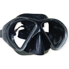 Indispensablely Diving Dalış Maskesi Yetişkin - 51701-SİYAH