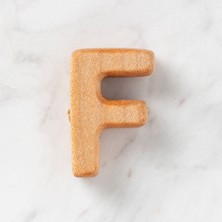 Kanyon Prime Hobi Baby Organik Ahşap Harf - F