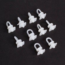 Kanyon Prime Loren Perde Düğmesi 10 Adet Dikdörtgen Tabanlı