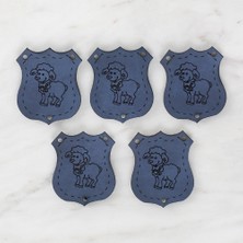 Kanyon Prime Loren Crafts Figürlü Deri Arma 5 Adet - 1519