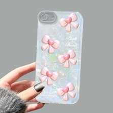 Ucuc iPhone 7/8/se 2020 2022 Kamera Korumalı Anti-Darbe Estetik Baskı Desenli Şeffaf Silikon Kılıf