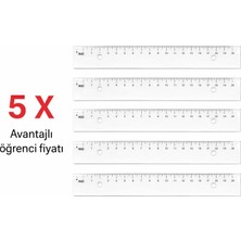 Rio 20 cm 5li Cetvel