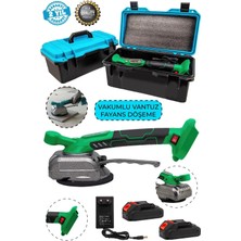 Moonshop Yüksek Performanslı 800 Dxf Çift Akülü Titreşimli Vantuzlu Seramik Fayans Cam Döşeme Makinesi...