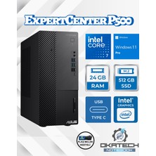 Asus Expertcenter P500MV-C724016512B0D  Core 7-240H 24GB Ram 512GB SSD WİN11PRO Masaüstü Bilgisayar + USB Bellek