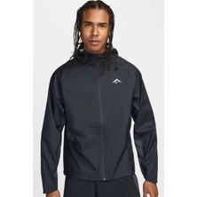 Nike Cosmic Peaks Men's Storm Fit Adv Running Jacket Erkek Dokuma Suitici Koşu Yağmurluk Ceket Siyah