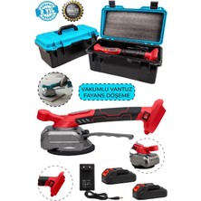 Moonshop Yüksek Performanslı 3200 Dxf Çift Akülü Titreşimli Vantuzlu Seramik Fayans Cam Döşeme Makinesi...