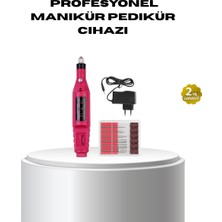 Profesyonel Tırnak Matkap Makinesi – USB Şarjlı Ayarlanabilir Hız Düşük Titreşimli Sessiz Çalışm
