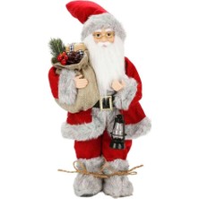 Gray Line Gry Gri Kürklü Dekoratif Biblo 41 cm Nel1