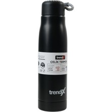 Trendix Çelik Içli Termos 550ML Siyah SKM015-550-SYH