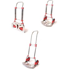 Moonshop 90 kg Taşıma Kapasiteli Kolay Kullanım Portatıf Katllanır Yük Eşya Taşıma Arabası FT90E