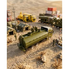 Farbu Oyuncak Gerçekçi Tasarım Çek Bırak Askeri Tanker - Oyuncak Tanker