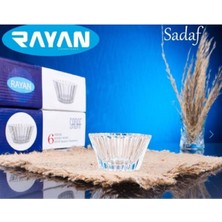 Fipek Rayan Sadaf 6 Adet Kahve Yanı Küçük Lokumluk Sosluk